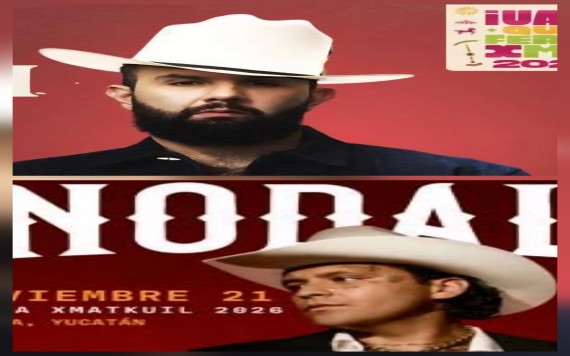 Nodal, Carin León, Ozuna y el Buki engalarán Xmatkuil