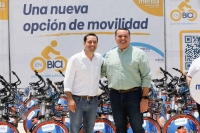 &quot;En Bici&quot;, negocio privado que paga Renán con dinero público