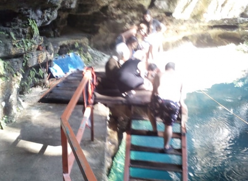 Turista muere ahogado en cenote