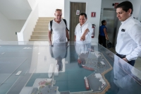 Directivos de  Fincantieri  visitan Puerto Progreso