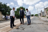 Ayuntamiento contin&uacute;a con obras en vialidades