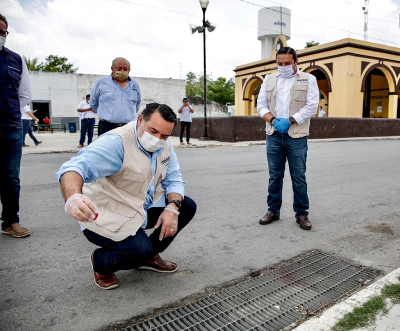 Renán Barrera pone en marcha campaña de abatización y fumigación