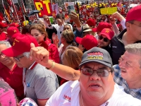 PT Yucat&aacute;n, presente en mega marcha de la 4T en CDMX