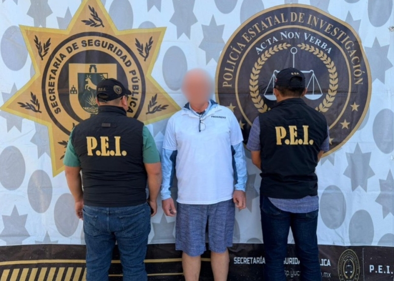 Gringo se escondía de la justicia en Yucatán