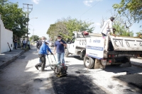 Intensifica Ayuntamiento bacheo en calles de M&eacute;rida