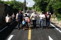 Inaugura alcalde calles y rehabilitaci&oacute;n del parque en Molas