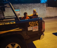 Cae ladrón en la Melitón Salazar