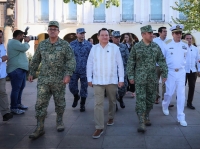 Gobierno del Estado conmemora mes del Ej&eacute;rcito y de la Fuerza A&eacute;rea