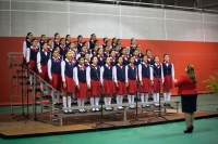 Secundaria &ldquo;Alfredo Barrera V&aacute;zquez&rdquo; gana concurso del Himno Nacional