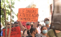 Habitantes de Hom&uacute;n protestan de nuevo contra mega granja