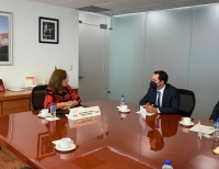 Mauricio Vila se re&uacute;ne con titular de Sener