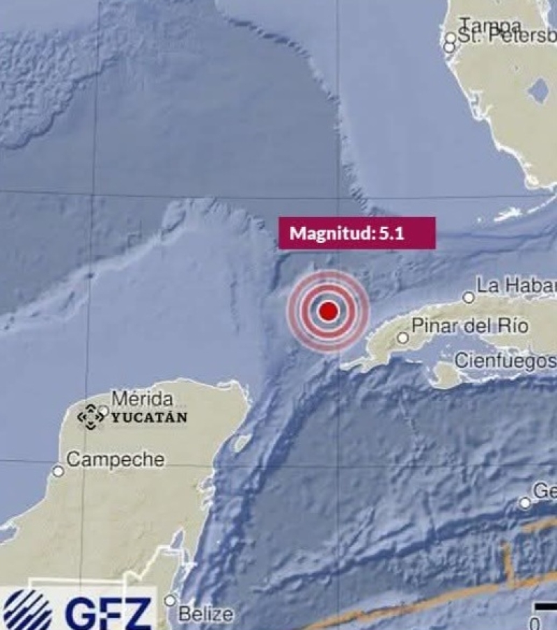 Descartan riesgo de tsunami en costas yucatecas