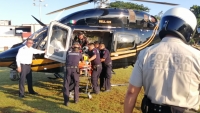 Helic&oacute;ptero de la SSP cumple su primera misi&oacute;n de emergencia&nbsp;