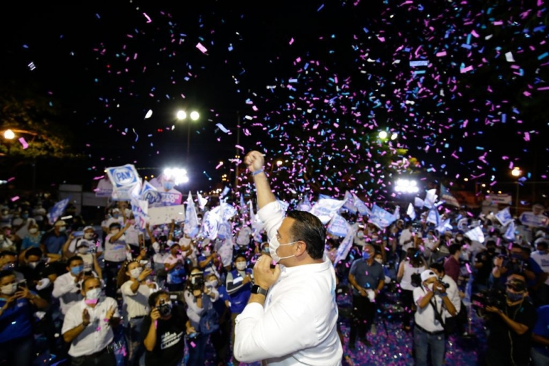 Para tener "Más Mérida" contamos con tu voto: Renán Barrera