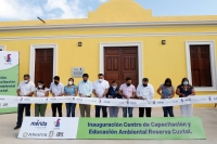 Inauguran el Centro de Capacitaci&oacute;n Ambiental de la Reserva Cuxtal