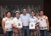 Refrenda Vila su apoyo a estudiantes que participar&aacute;n en concurso de ciencias