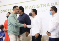 Encabeza Vila la inauguraci&oacute;n del Congreso de Magistradas y Magistrados Electorales