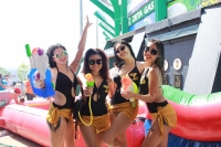 Las &ldquo;fieras&rdquo; llevan la playa al Parque Kukulc&aacute;n