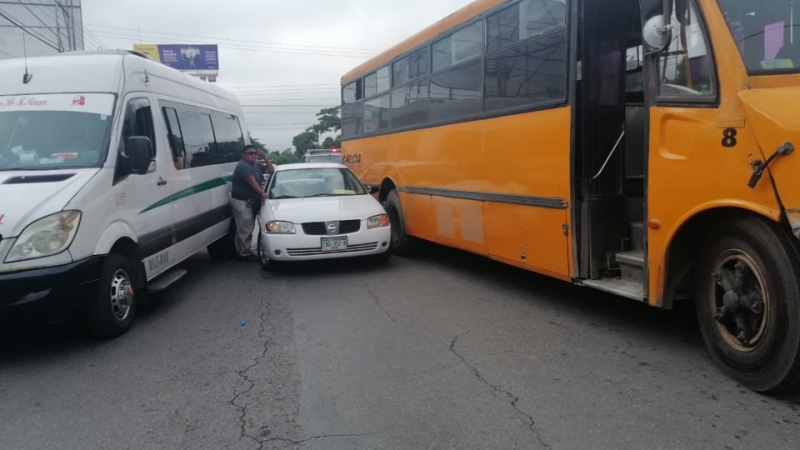 Transportistas protagonizan siniestros viales en Mérida