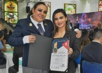 Evangelina Cim&eacute;, presente en Campeonato Mundial de Fisicoconstructivisno