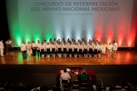Gana Muna Fase Estatal del Concurso de Interpretación del Himno Nacional