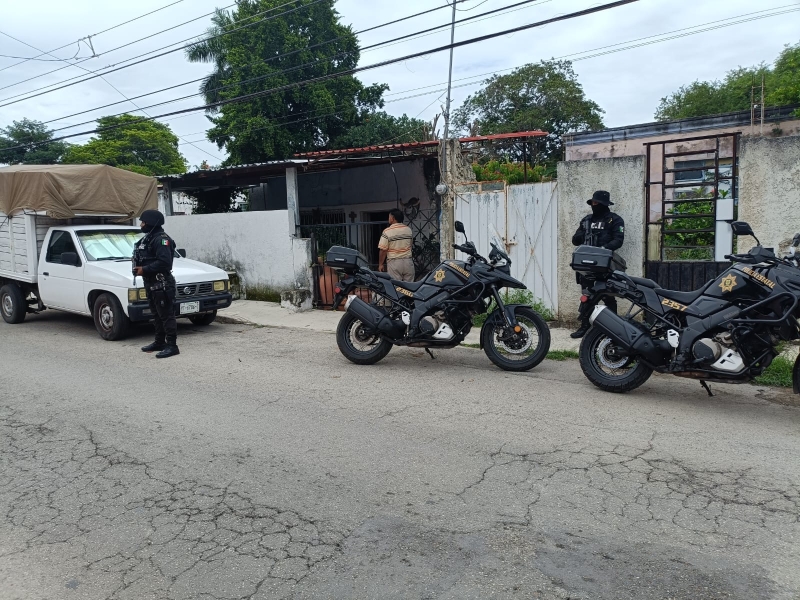 Policías se movilizan por presunto hombre armado