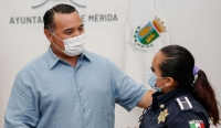 Polic&iacute;as de M&eacute;rida reciben curso de capacitaci&oacute;n