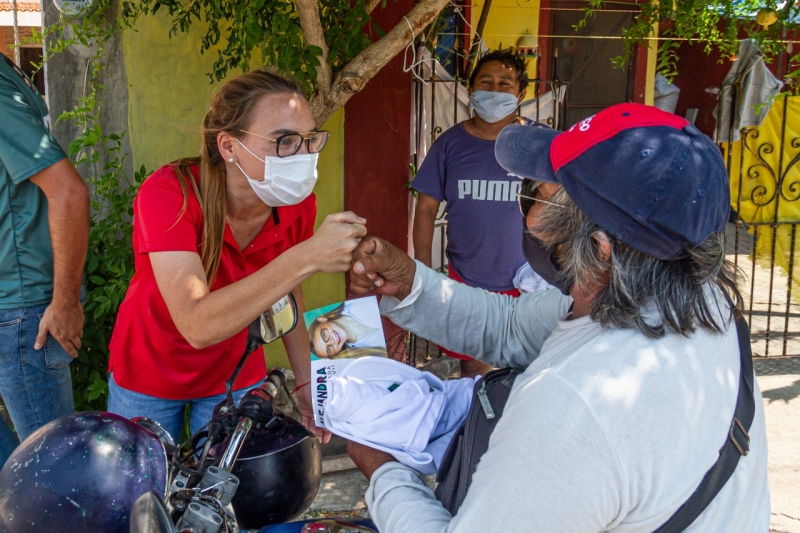 Necesitamos mejorar la economía del sur: Alejandra Rivas