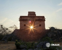 Todo listo para el equinoccio en Dzibilchaltún