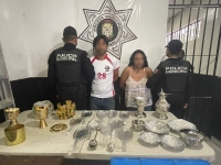Caen infraganti sacr&iacute;legos ladrones en Kanas&iacute;n