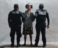 Cae presunto ladrón en Progreso