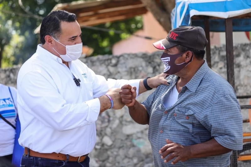 Más apoyos e igualdad  de oportunidades para las comisarías: Renán Barrera