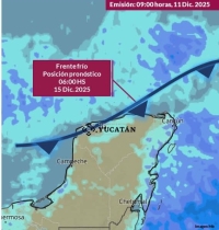 "Heladez' comenzaría a sentirse la tarde de este domingo