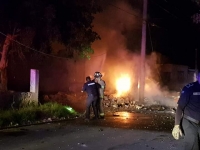 Explota bodega con pirotecnia en Kanasín