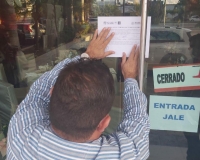 Clausuran y multan  negocios por incumplir normas de reapertura econ&oacute;mica