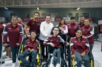 Abanderan a atletas rumbo a Paralimpiada Nacional Conade