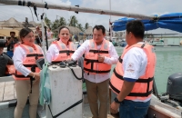 Fortalecen la pesca en la costa oriente de Yucatán