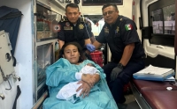 Nace bebé a bordo de ambulancia