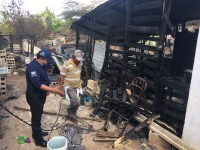 Procivy apoya a familias afectadas en incendio en el Sur de M&eacute;rida