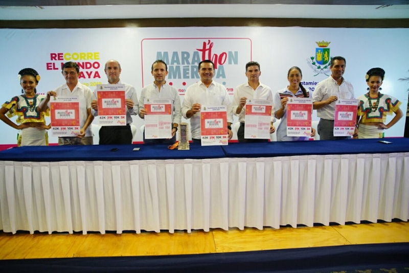 Presentan el Maratón de Mérida 2019