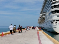 Contin&uacute;a arribo de cruceros a Progreso