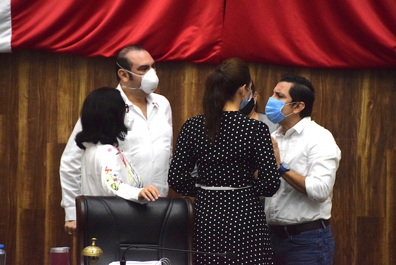 Aplican pruebas de Covid-19 a diputados y personal del Congreso del Estado