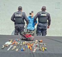 Detienen a presunto ladrón