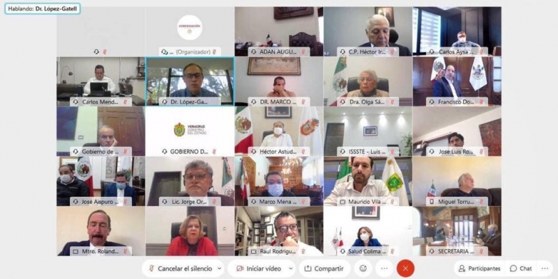 Vila participa en reunión nacional para revisar estrategia contra Covid-19