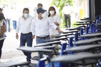 Vila anuncia inversi&oacute;n de 70 mdp para escuelas ante regreso a clases