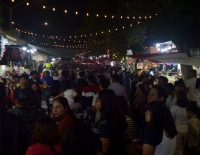 Masiva afluencia en Xmatkuil genera caos vial