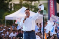 Venceremos la maquinaria tricolor, afirma Ren&aacute;n Barrera