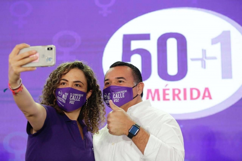 Mantendremos trabajo para empoderar a la mujer: Renán Barrera