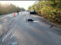 Conductor pierde la vida en siniestro vial