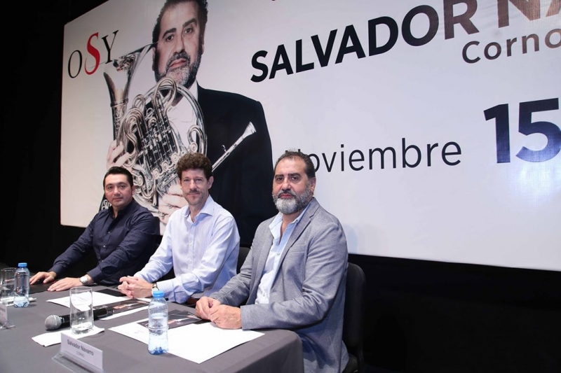 Retorna concertista Salvador Navarro con la OSY